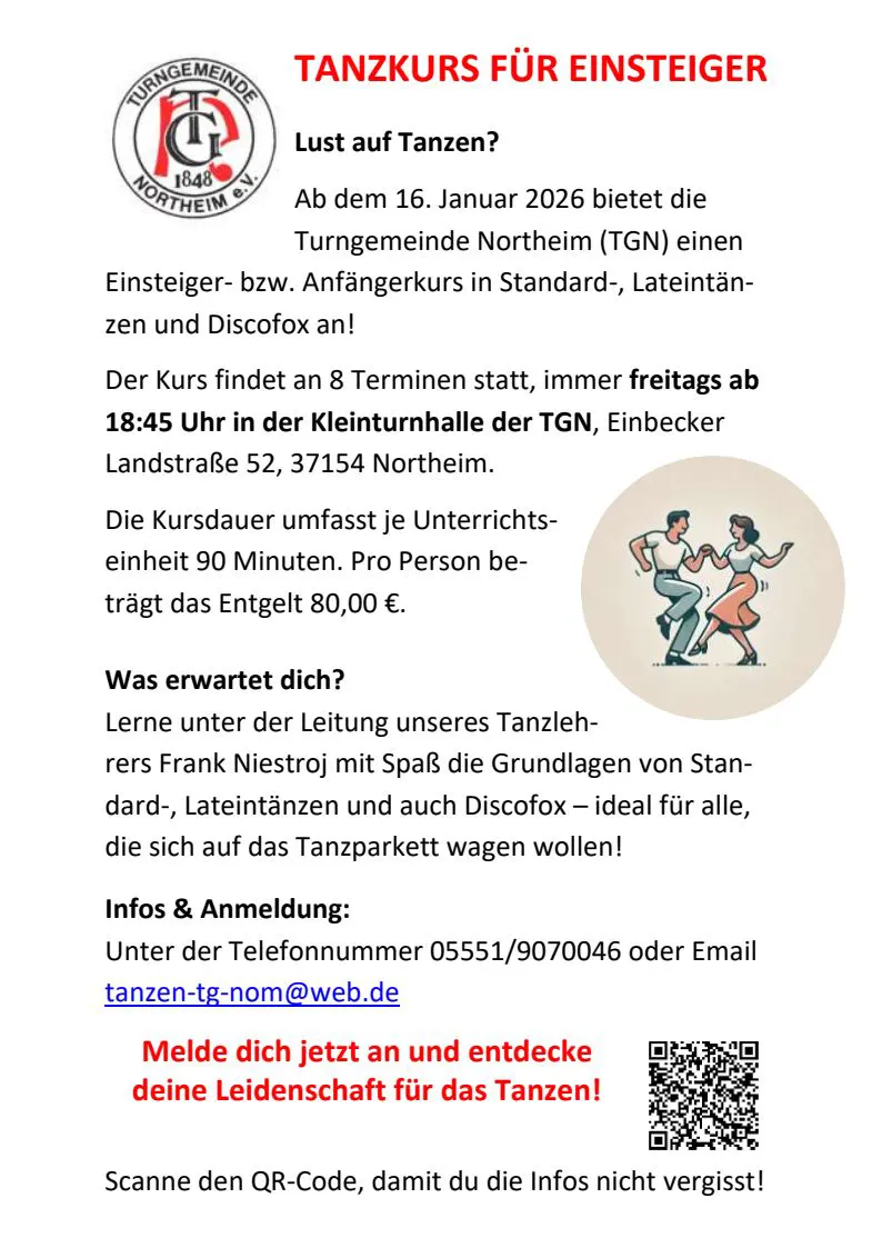 tgn tanzkurs einsteiger