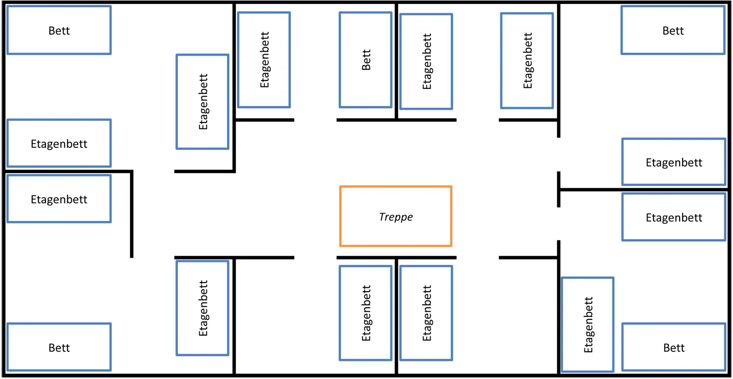 tgn skihuette zimmer und bettenplan